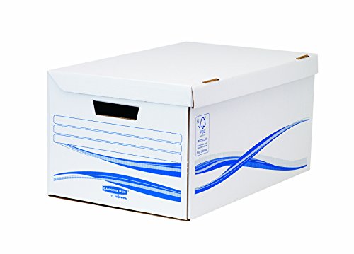 fellowes-bankers-box-basic-lot-de-10-conteneurs-flip-top-blanc-bleu image 6