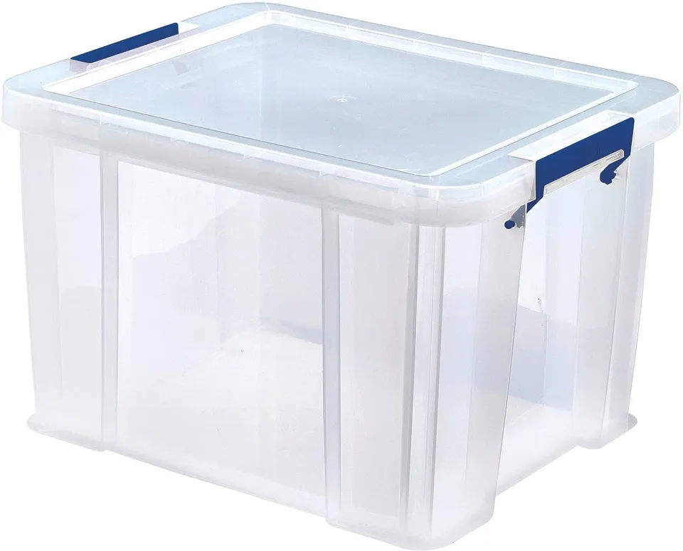 bankers-box-prostore-lot-de-3-bo-tes-de-rangement-36-l-transparentes image 1