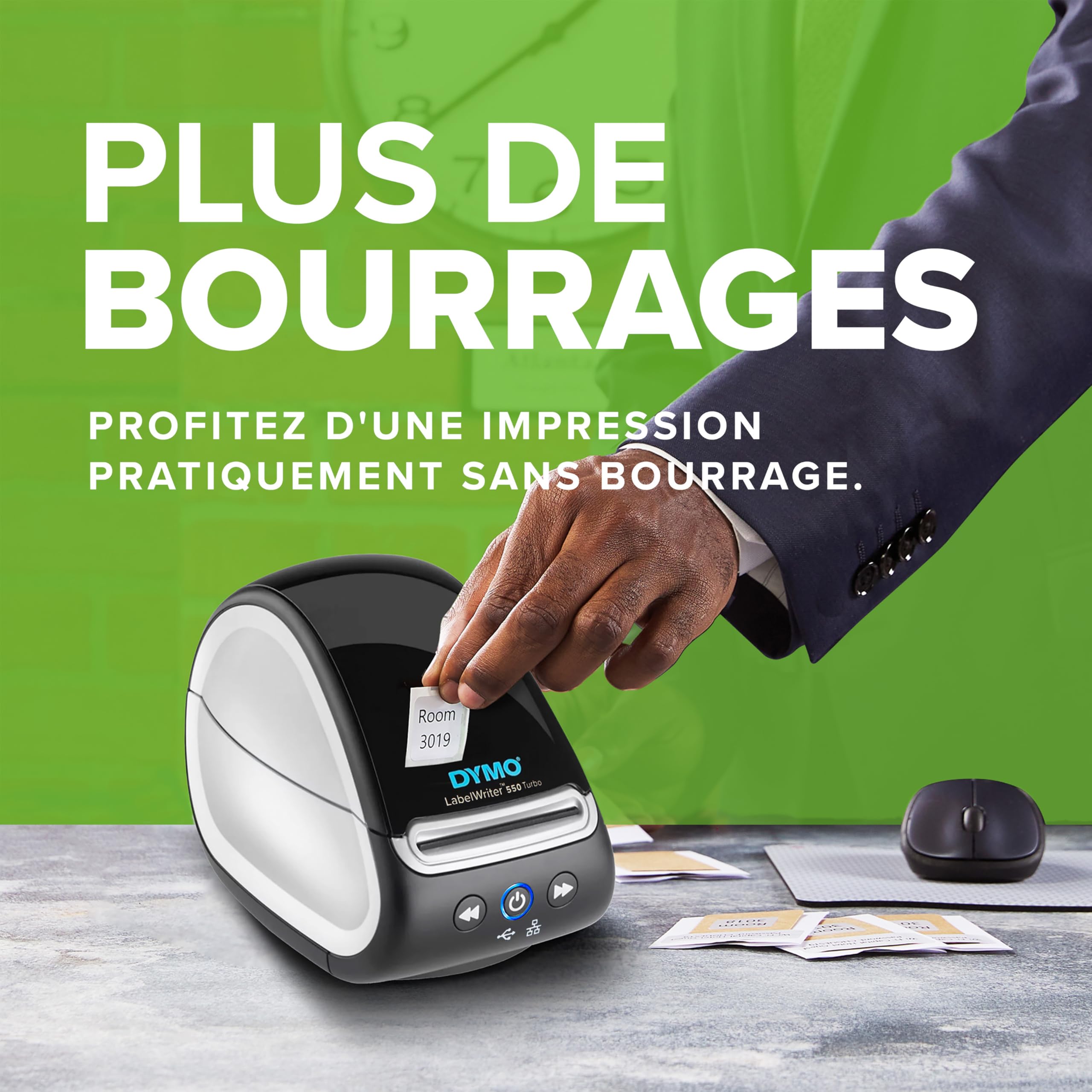 dymo-labelwriter-550-turbo-imprimante-d-tiquettes-thermique-directe-lan-reconnai image 3