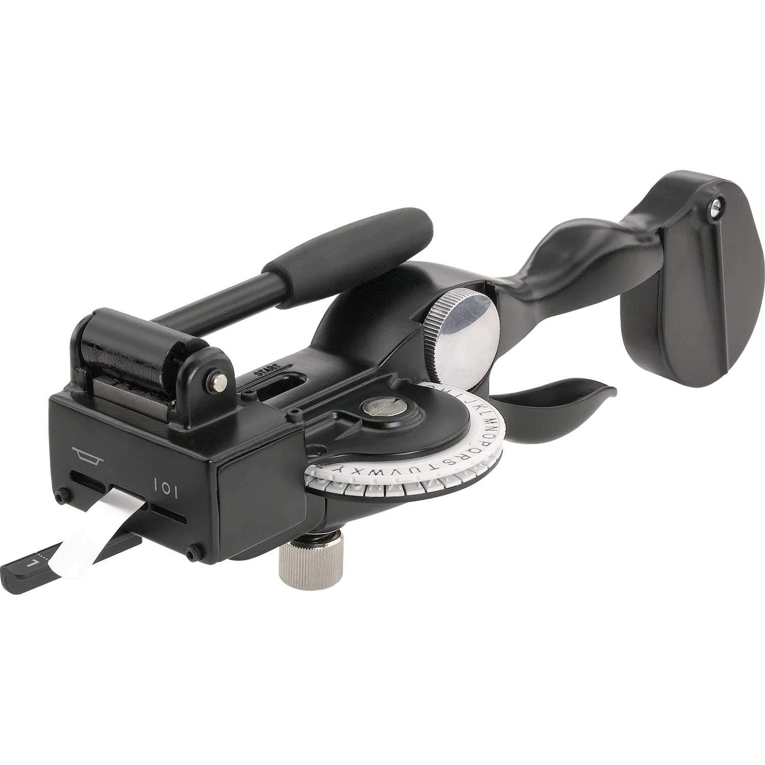 dymo-rhino-m1011-tiqueteuse-gaufreuse-m-tal-12-7-mm-kit-inox-aluminium image 1