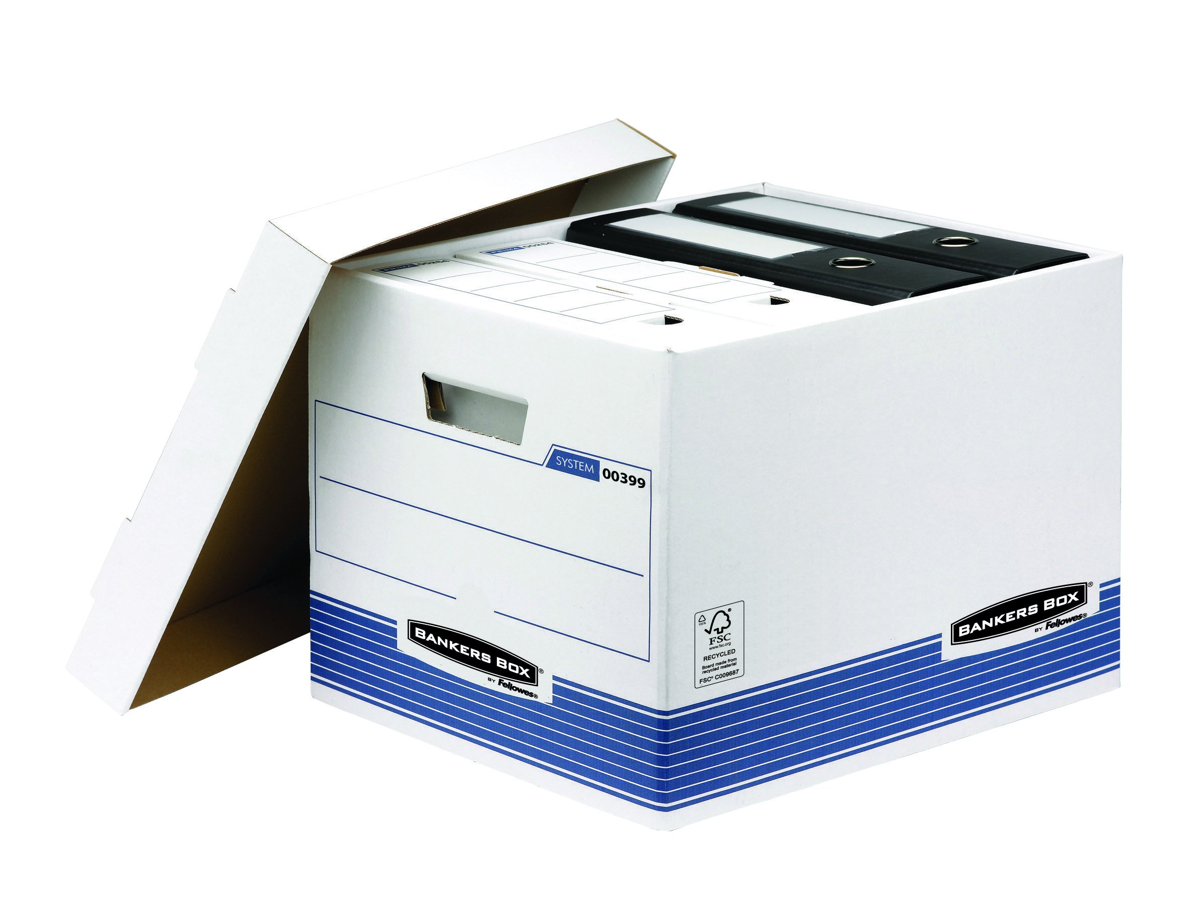 fellowes-banker-box-system-0039901-caisses-charge-lourde-par-10-blanc-bleu image 4