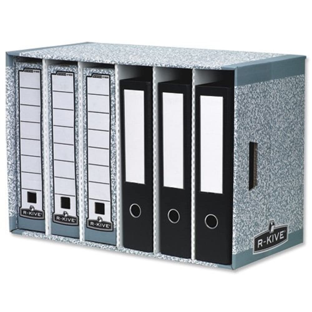 fellowes-bankers-box-system-modules-de-classement-gris-6-compartiments image 1