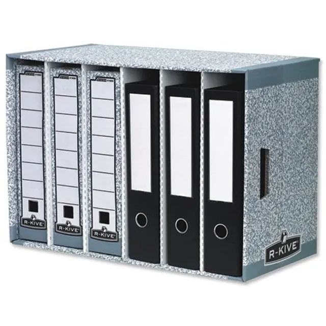 fellowes-bankers-box-system-modules-de-classement-gris-6-compartiments image 1
