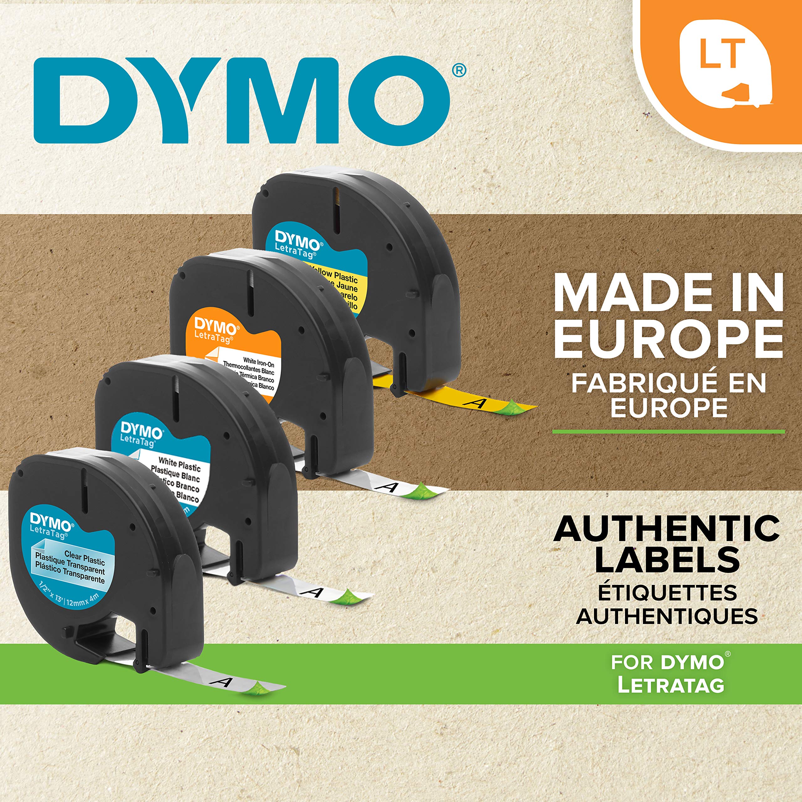 dymo-letratag-ruban-papier-authentique-12-mm-x-4-m-noir-sur-blanc-pour-tiqueteus image 3