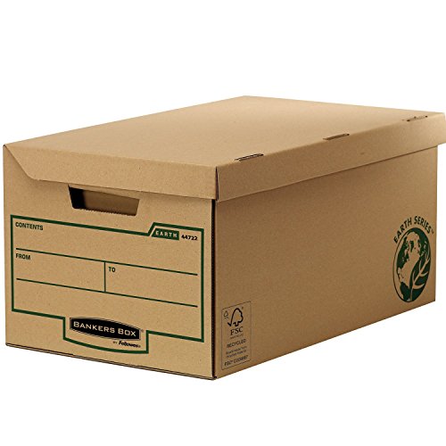 fellowes-bankers-box-earth-series-flip-top-cube-conteneur-32-5x26x37-5cm-marron- image 4