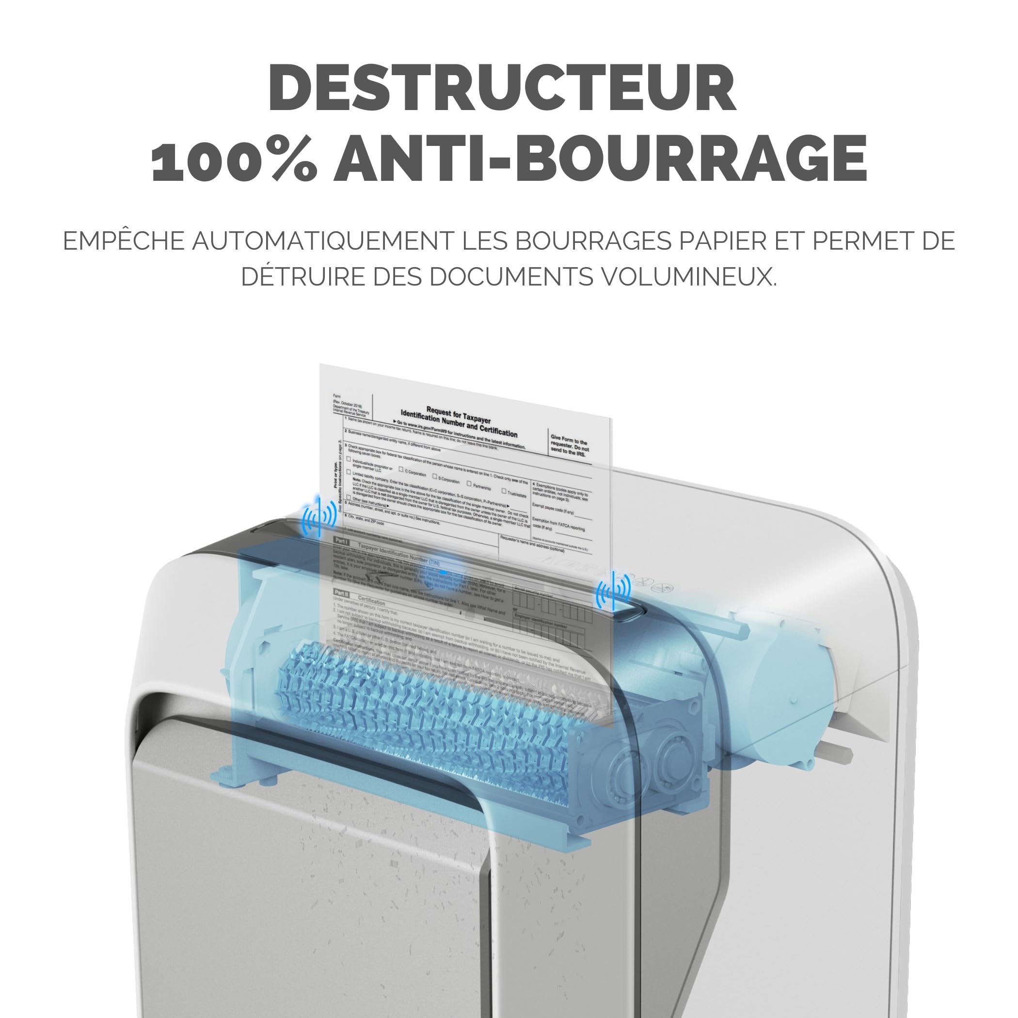 fellowes-powershred-lx31m-destructeur-de-documents-micro-coupe-15-feuilles-23l-d image 2