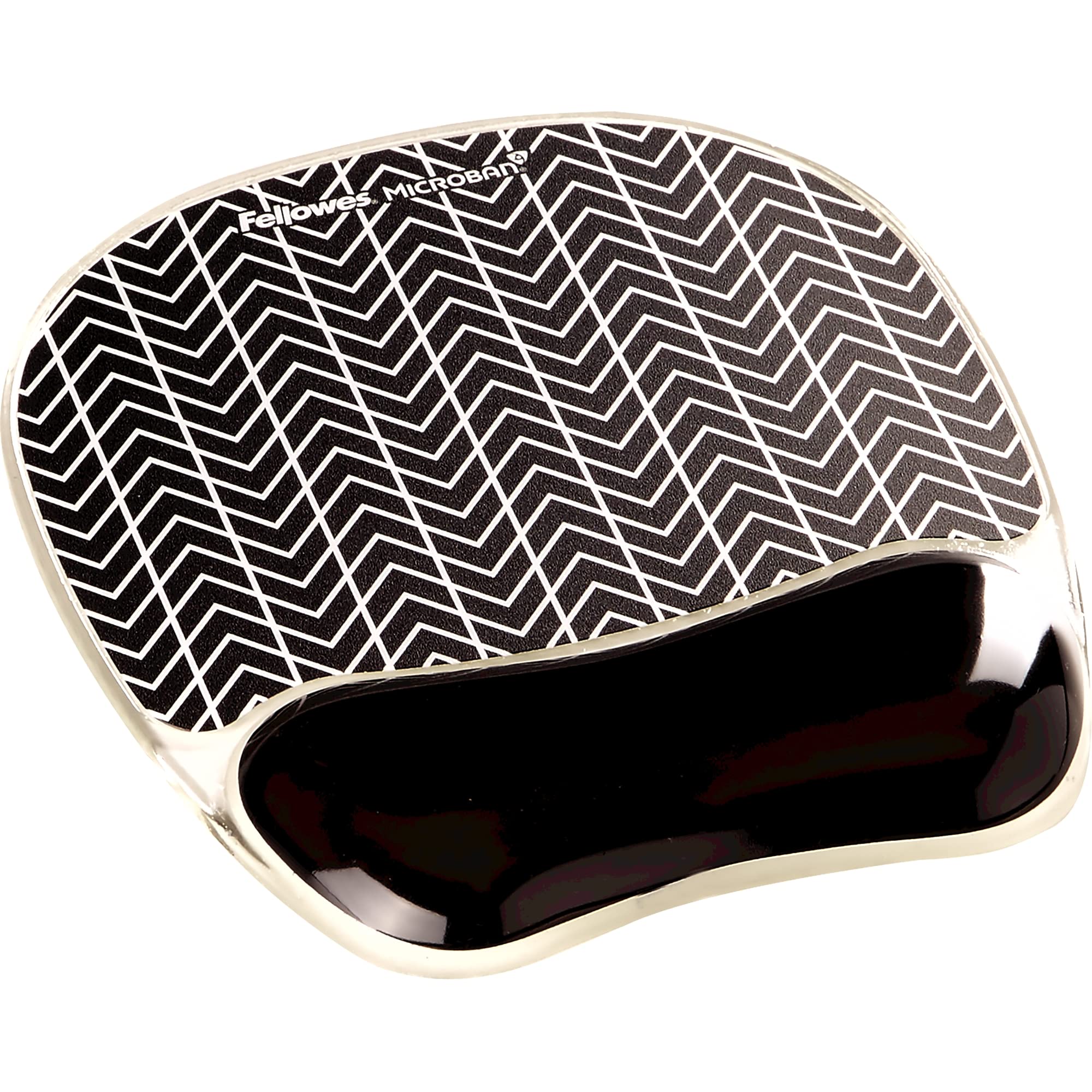 fellowes-photo-gel-tapis-de-souris-ergonomique-avec-repose-poignet-chevron image 1