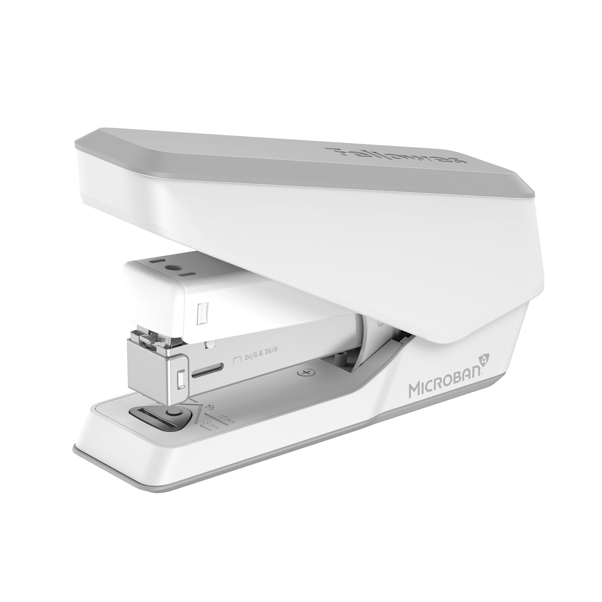 fellowes-lx840-easypress-agrafeuse-demi-bande-25-feuilles-blanc-24-6-26-6 image 4