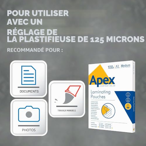 fellowes-apex-pochettes-de-plastification-a3-finition-brillante-100-feuilles-80- image 8