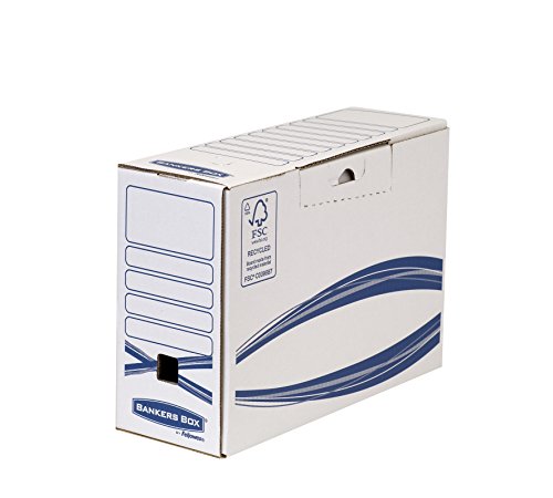 fellowes-bankers-box-basic-bo-te-archives-folio-123-mm-lot-de-20-blanc-bleu image 2