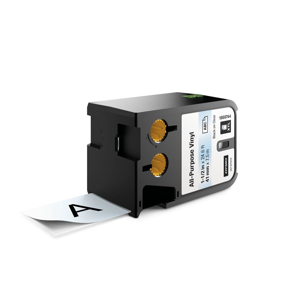 dymo-xtl-cassette-vinyle-12-mm-x-7-m-noir-sur-transparent image 7