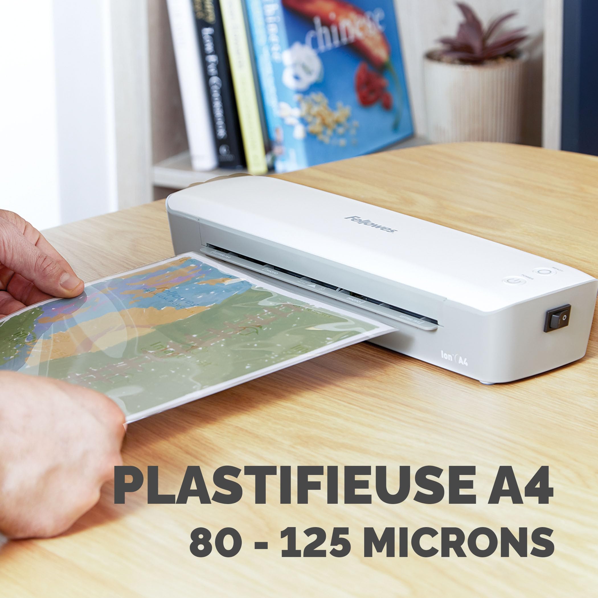 fellowes-ion-plastifieuse-a4-80-125-microns-10-pochettes-4560001 image 4