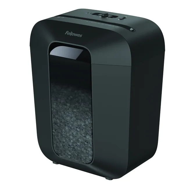 fellowes-lx41-destructeur-de-documents-coupe-crois-e-p-4-8-feuilles-17l-noir-430 image 1