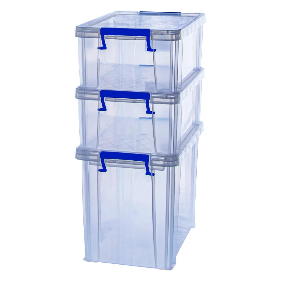 bankers-box-prostore-bonus-pack-bo-tes-de-rangement-2x10-l-1x18-5-l-transparent- image 1
